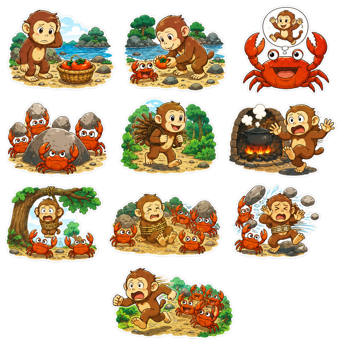 Wide variety of stickersⅡ（多種多様なステッカー2）