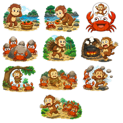 Wide variety of stickersⅡ（多種多様なステッカー2）